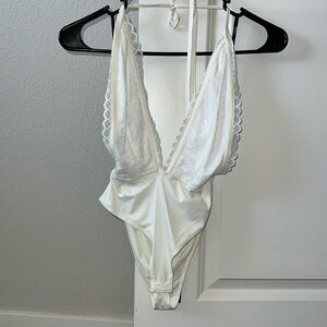 White Lace Bodysuit